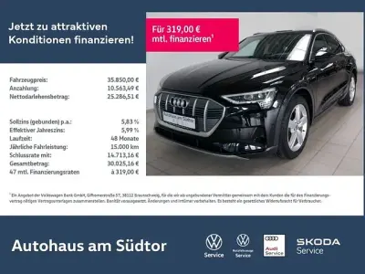 Gebraucht Audi e-tron Sportback Advanced Plus 300 kW (408 PS) 2023 Mythosschwarz metallic SUV