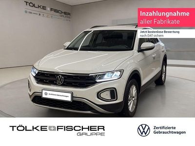 Gebraucht VW T-Roc Life 110 PS (80 kW) 2022 Purewhite uni SUV