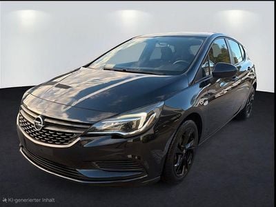 Gebraucht Opel Astra Selection 105 PS (77 kW) 2016 Schwarz Limousine