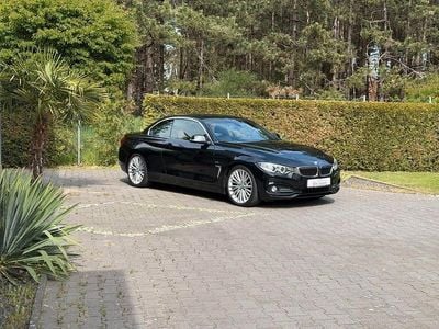Usata BMW 420 Sport Line 184 CV (135 kW) 2015 Nero Cabrio