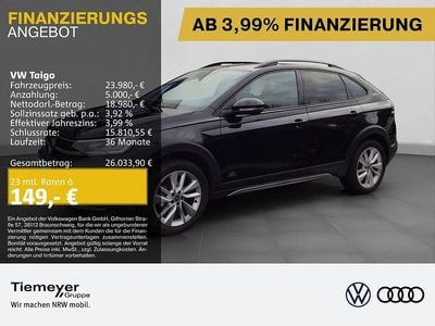 Schwarz Gebraucht 2025 VW Taigo Goal SUV | 22.940 € (Fairer Preis)