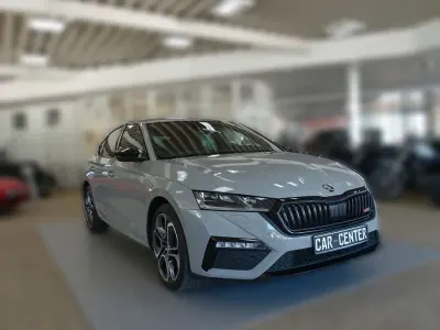 Gebraucht Skoda Octavia RS 245 PS (180 kW) 2021 Seda steel/steel grau Limousine