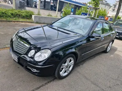 Brugt Mercedes E230 204 HK (150 kW) 2008 Sort Sedan