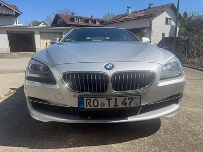 Usata BMW 640 Cabriolet 320 CV (235 kW) 2013 Argento Cabrio