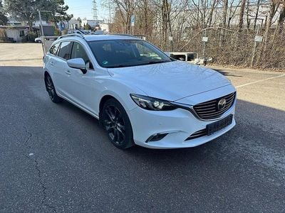 Gebraucht Mazda 6 Sports-Line 175 PS (128 kW) 2016 Weiß Kombi