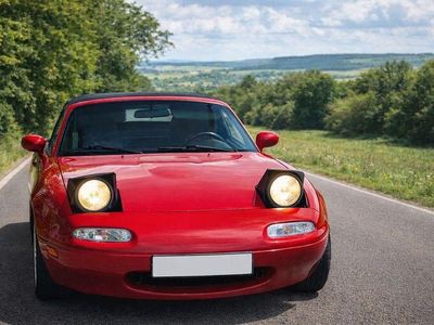 Gebraucht Mazda MX5 116 PS (85 kW) 1990 Rot Cabrio
