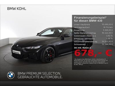 Begagnad BMW 430 Shadowline 241 HK (177 kW) 2025 Svart Sportkupé