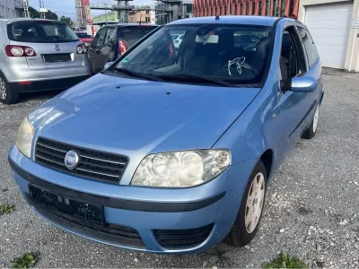 Gebraucht Fiat Punto Dynamic 80 PS (58 kW) 2003 Blau Kleinwagen