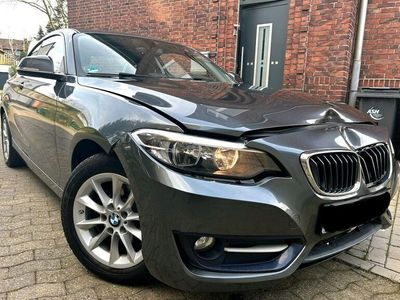 gebraucht BMW 218 d Coupe Sportline 1Te Hand Unfall