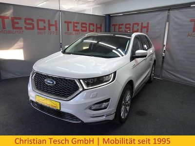 White platinum Gebraucht 2016 Ford Edge Vignale SUV | 18.790 € (Fairer Preis)
