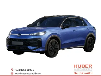 Neu VW T-Roc Cabriolet R-line 150 PS (110 kW) 2026 [7xa1] celestial blue metallic / dach schwarz SUV