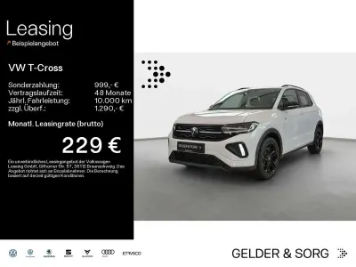 Neu VW T-Cross R-line 116 PS (85 kW) 2026 Pure white SUV