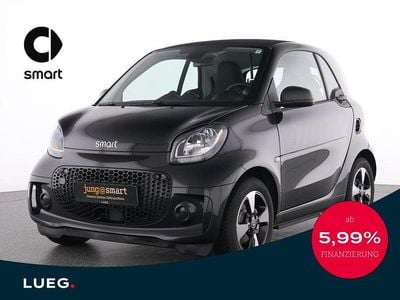 Schwarz Gebraucht 2022 Smart ForTwo Electric Drive Passion Coupé | 11.995 € (Guter Preis)