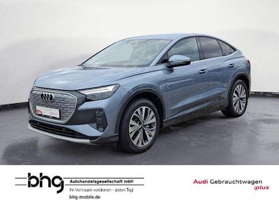 Gebraucht Audi Q4 Sportback e-tron Ambiente 125 kW (170 PS) 2023 Geysirblau metallic SUV