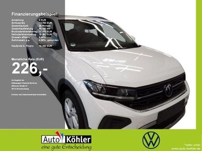 Gebraucht VW T-Cross Life 95 PS (69 kW) 2024 Pure white SUV