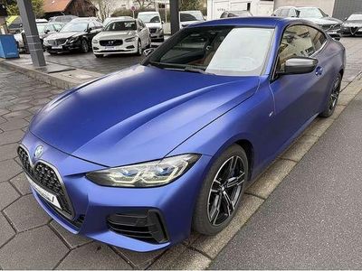 Gebraucht BMW 440 M Performance 340 PS (250 kW) 2021 Frozen portimao blau metallic Coupé