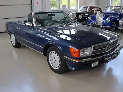 Gebraucht Mercedes 560 231 PS (169 kW) 1987 Blau Cabrio