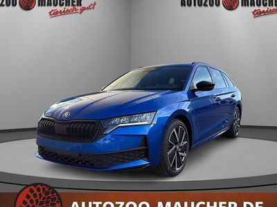 Neu Skoda Octavia SportLine 150 PS (110 kW) 2025 Blau Kombi