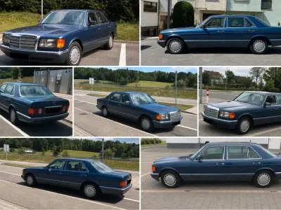 Gebraucht Mercedes 300 SE 188 PS (138 kW) 1989 Blau Limousine