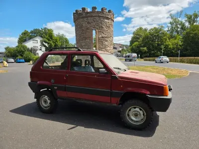 Gebraucht Fiat Panda 4x4 Trekking 50 PS (36 kW) 1994 Rot Kleinwagen