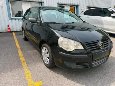 Gebraucht VW Polo 60 PS (44 kW) 2009 Schwarz Kleinwagen