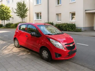 Gebraucht Chevrolet Spark 68 PS (50 kW) 2011 Rot Kleinwagen