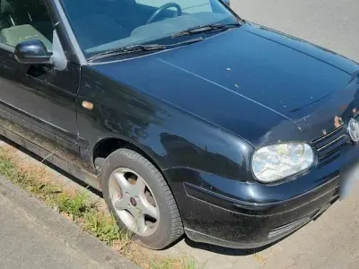 Gebraucht VW Golf Cabriolet 75 PS (55 kW) 1999 Schwarz Cabrio