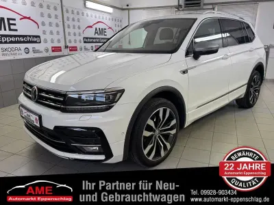 Brugt VW Tiguan Allspace R-line 220 HK (161 kW) 2019 Hvid SUV