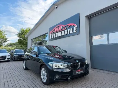 Gebraucht BMW 118 Advantage 136 PS (100 kW) 2017 Saphirschwarz Kleinwagen