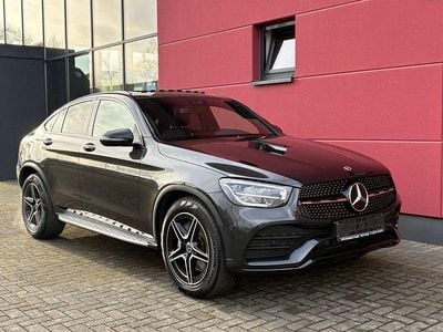 Gebraucht Mercedes GLC300 AMG line 258 PS (189 kW) 2020 Graphitgrau** Coupé