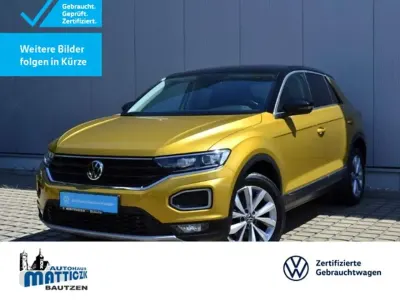 Gebraucht VW T-Roc Style 150 PS (110 kW) 2021 Gelb SUV