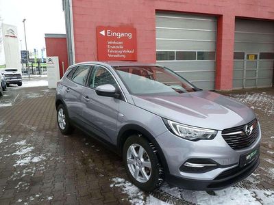 Gebraucht Opel Grandland X Edition 131 PS (96 kW) 2022 Kontrast grau/quarz silber SUV