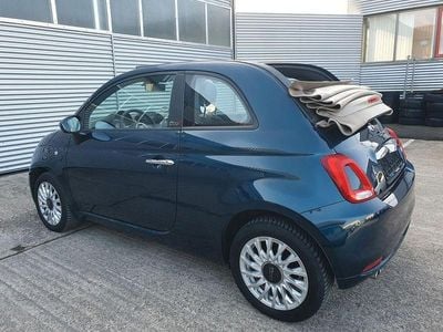Second-hand Fiat 500C Lounge 71 CP (52 kW) 2021 Albastru Cabrio