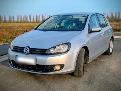 Gebraucht VW Golf VI Highline 122 PS (89 kW) 2009 Silber Kleinwagen