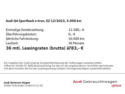 gebraucht Audi Q4 e-tron quattro Wärmepumpe