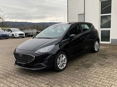 Gebraucht Ford Fiesta Titanium 125 PS (91 kW) 2022 Obsidianschwarz metallic (metallic) Kleinwagen