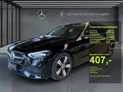 Używany Mercedes C200 Avantgarde 204 KM (150 kW) 2025 Czarny Sedan/Limuzyna