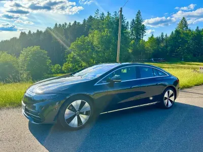 Gebraucht Mercedes EQS450+ 244 kW (333 PS) 2021 Grau Kleinwagen