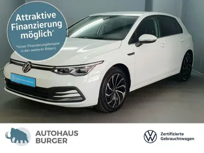 Usata VW Golf VIII Style 150 CV (110 kW) 2022 Bianco Berlina