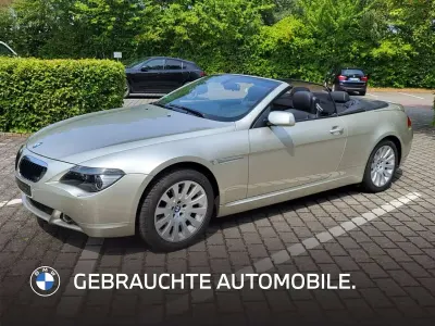 Gebraucht BMW 630 Cabriolet Sport Line 258 PS (189 kW) 2006 Silber Cabrio