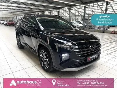 Gebraucht Hyundai Tucson N Line 179 PS (131 kW) 2024 Abyss black / met SUV