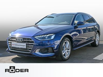 Gebraucht Audi A4 Advanced 204 PS (150 kW) 2021 Blau Kombi
