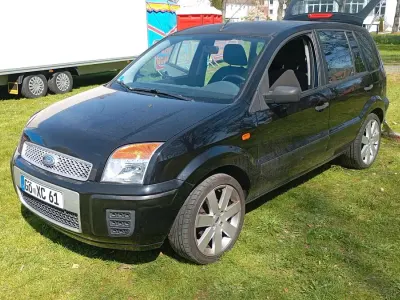 Gebraucht Ford Fusion 75 PS (55 kW) 2006 Schwarz Kleinwagen