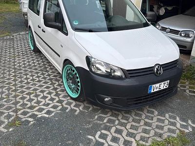 Usata VW Caddy 105 CV (77 kW) 2014 Bianco Monovolume