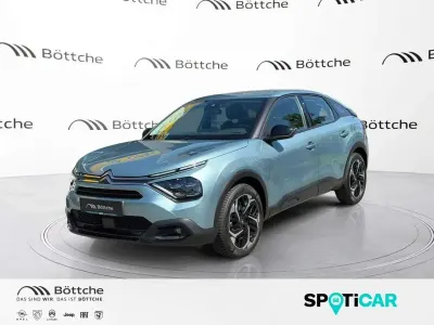 Gebraucht Citroën C4 Feel 131 PS (96 kW) 2023 Lackierung olbia blau/typ aussenverkleidung metalliclackierung SUV