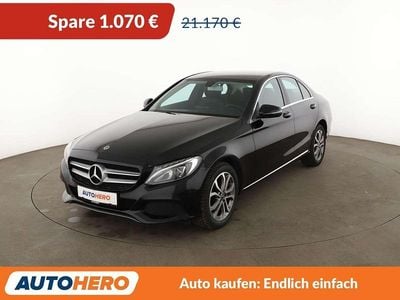 Usata Mercedes C180 Avantgarde 156 CV (114 kW) 2018 Nero Berlina