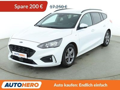 Gebraucht Ford Focus ST-Line 150 PS (110 kW) 2019 Weiß Kombi