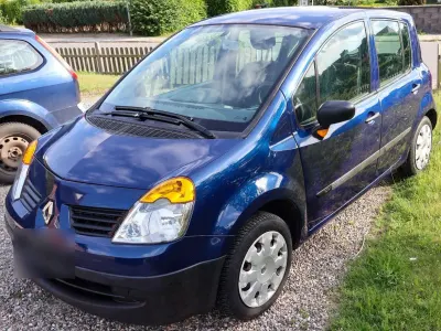 Gebraucht Renault Modus Authentique 65 PS (47 kW) 2005 Blau Van / Kleinbus