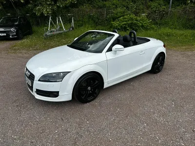 Gebraucht Audi TT Roadster 200 PS (147 kW) 2009 Weiß Cabrio