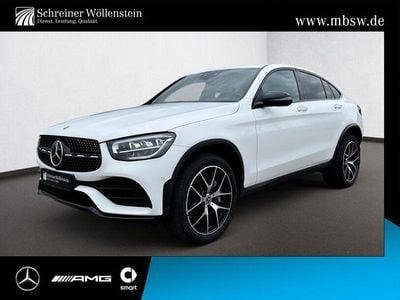 Usata Mercedes GLC300e AMG 211 CV (155 kW) 2021 Bianco Coupé